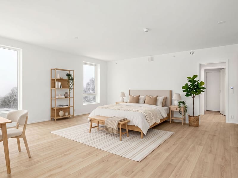 Bedroom after QuickStage virtual staging